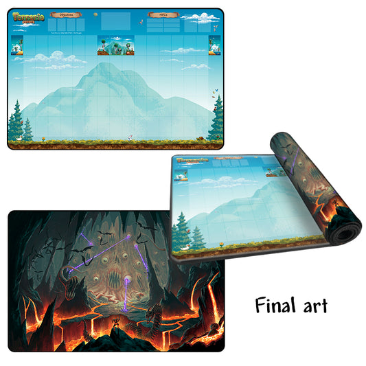 Terraria: The Board Game World Playmat